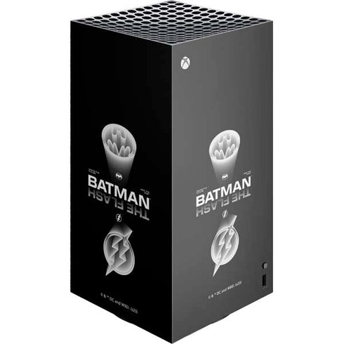 DC Comics The Flash Movie: Batman Flash Future & Past XBox Series X Digital Edition Console Skin